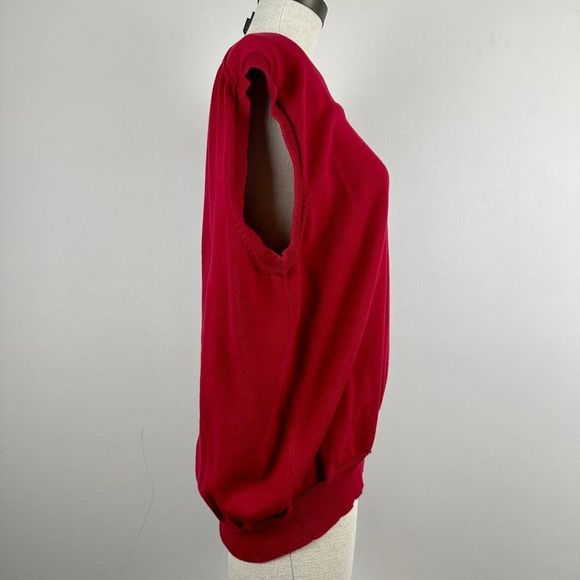 Vtg Vesi Sportswear OSU Red Sweater Vest Size XL Ohio State 90s Vintage Buckeyes - Picture 7 of 7